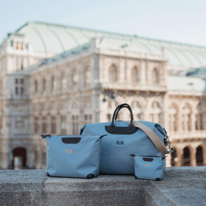 Weekender Small 45 "TEAL" - OOAK BAGS