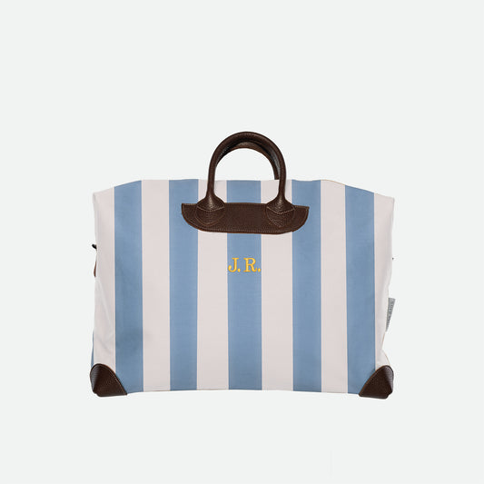 Weekender Small 45 "STRIPED light blue"