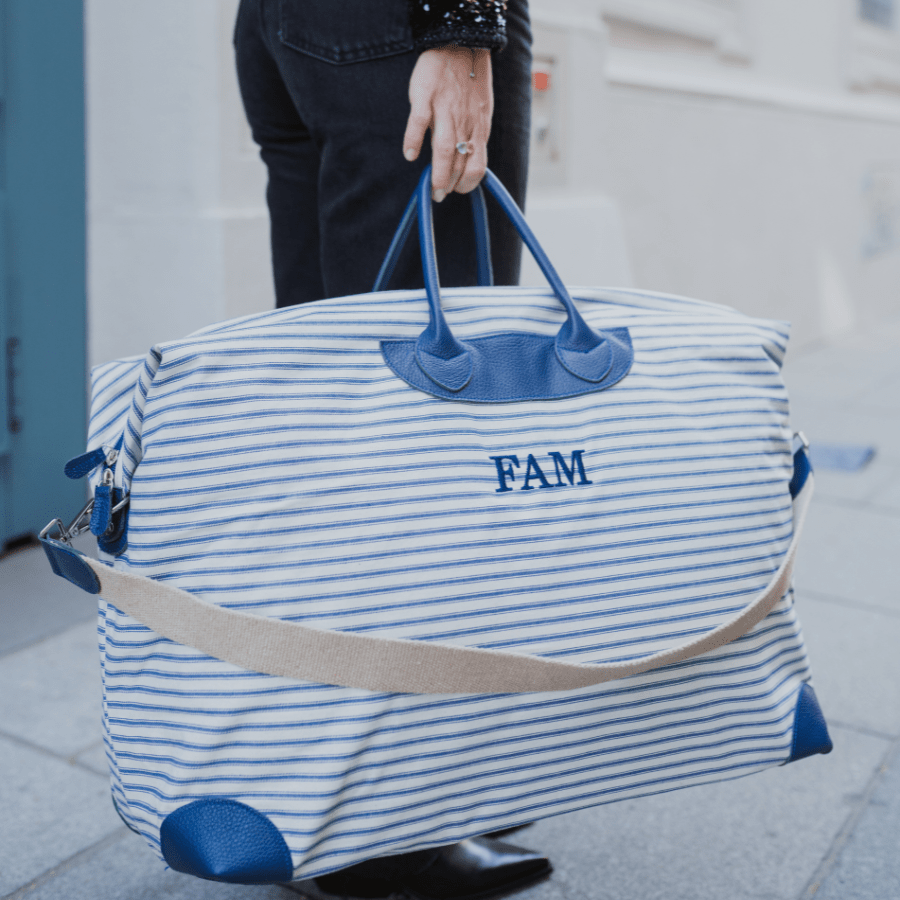 Weekender Large 55 "ANTIBES" - OOAK BAGS