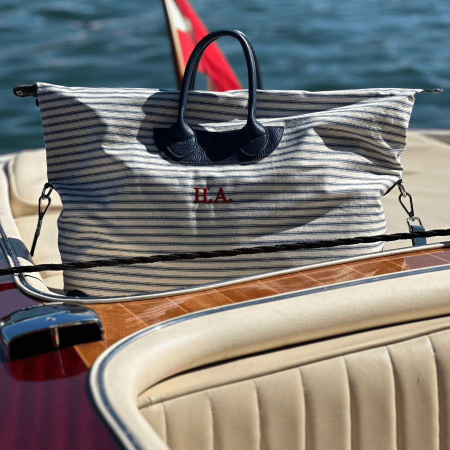 Weekender Small 45 "ANTIBES" - OOAK BAGS